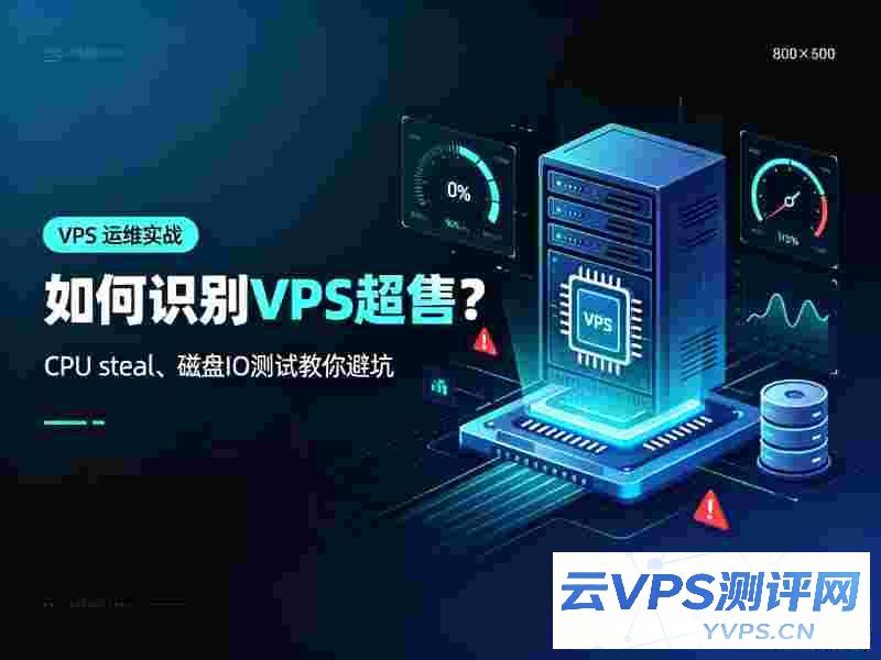 如何识别VPS超售？CPU steal、磁盘IO测试教你避坑